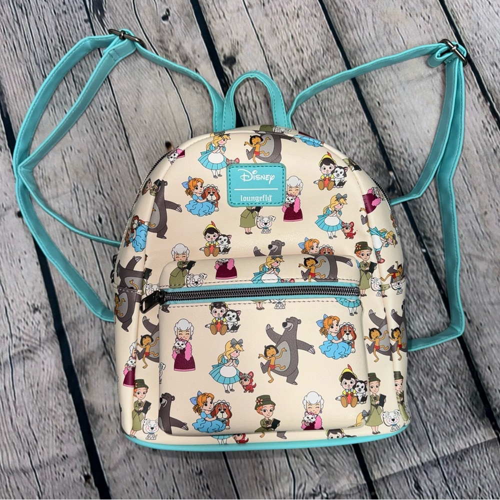 Loungefly Disney Chibi Animal Love Disney Classic Pet Characters Mini Backpack